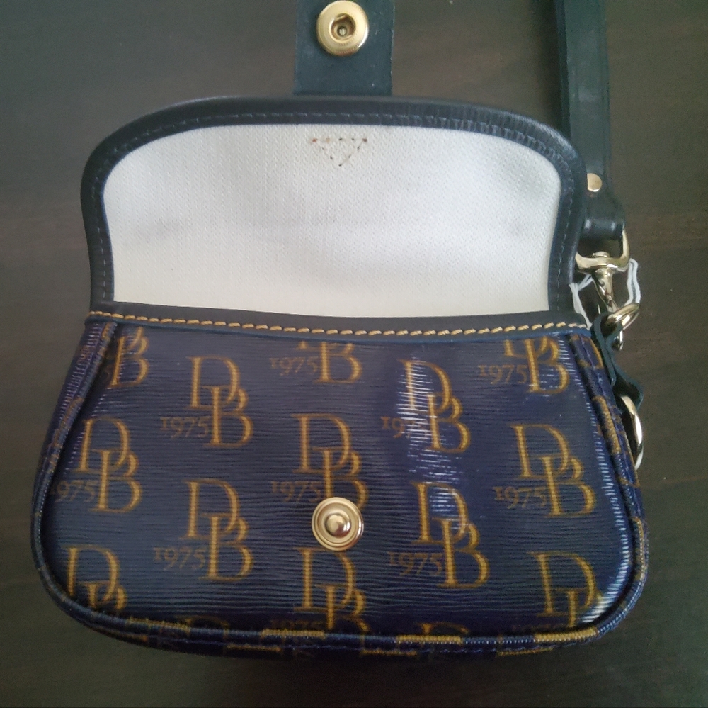 Dooney & Bourke Navy Wristlet